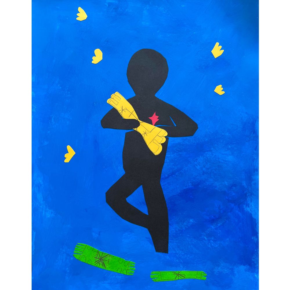My Icarus (Inspired by Henri Matisse) – Age 7