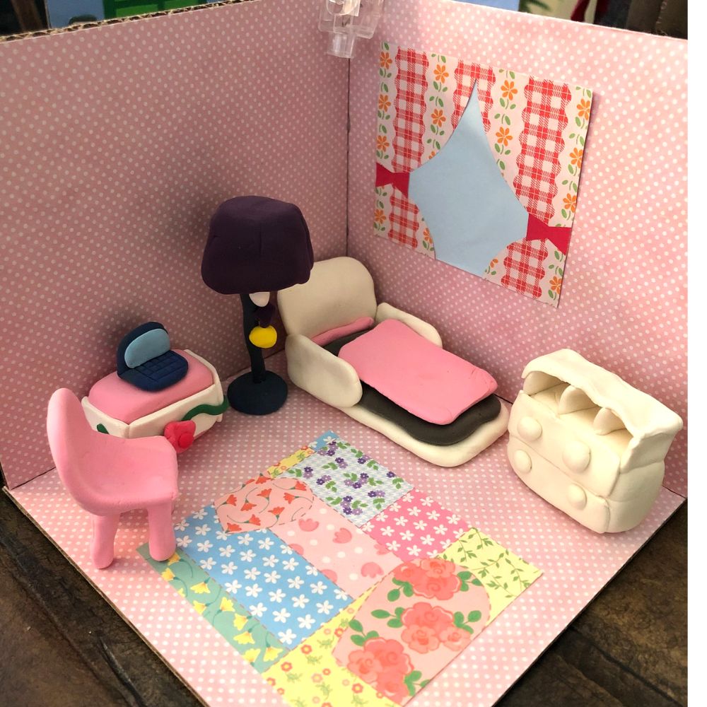 My Room in 3D (Inspired by Van Gogh) – Age 7