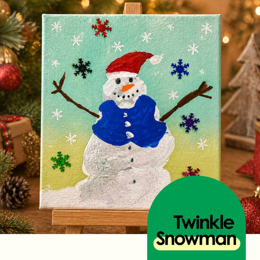 Twinkle Snowman : Acrylic Painting Kit