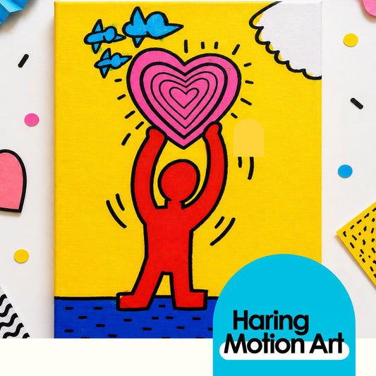 Haring Motion Art : Acrylic Painting Kit