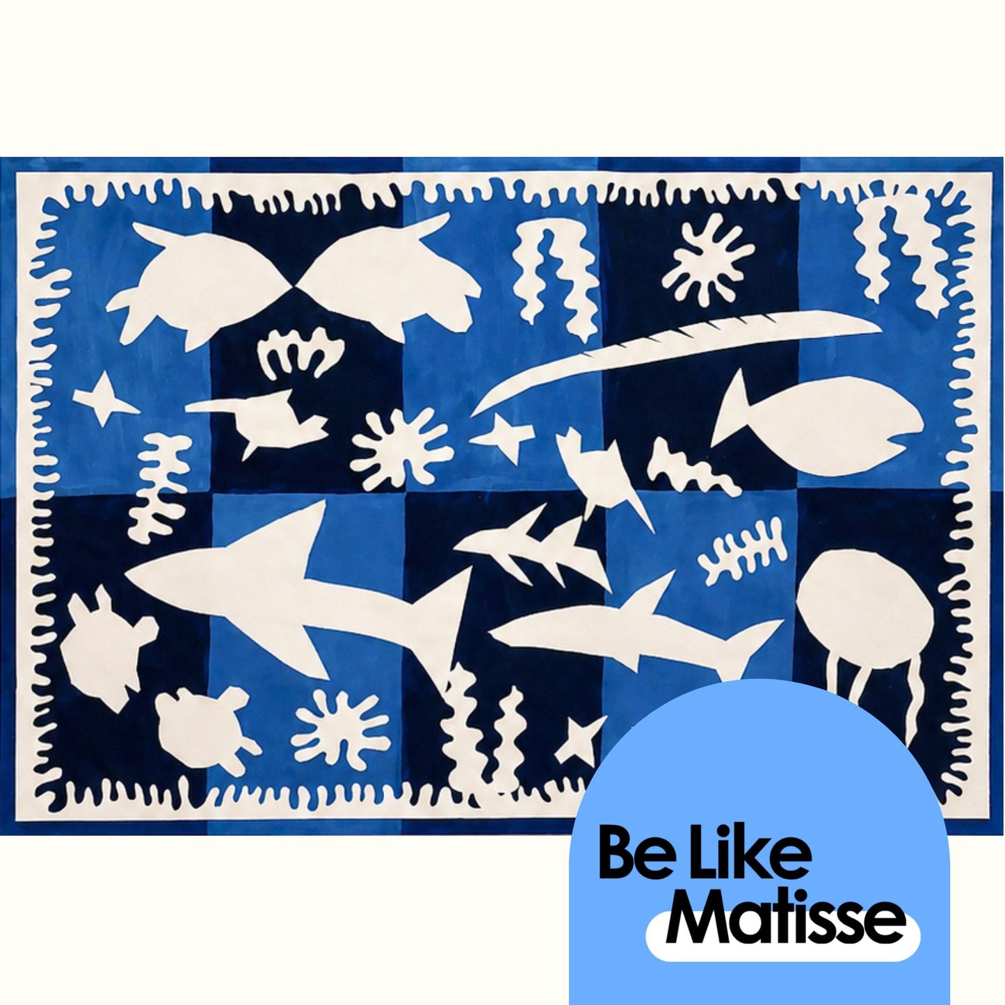 Be Like Matisse : Cut & Compose Art Kit