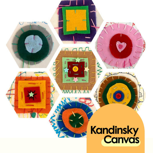 Kandinsky Canvas : Felt Sewing Kit