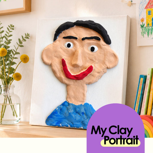 My Clay Portrait : Air-Dry Clay Kit