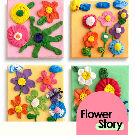 Flower Story : Clay Art Kit